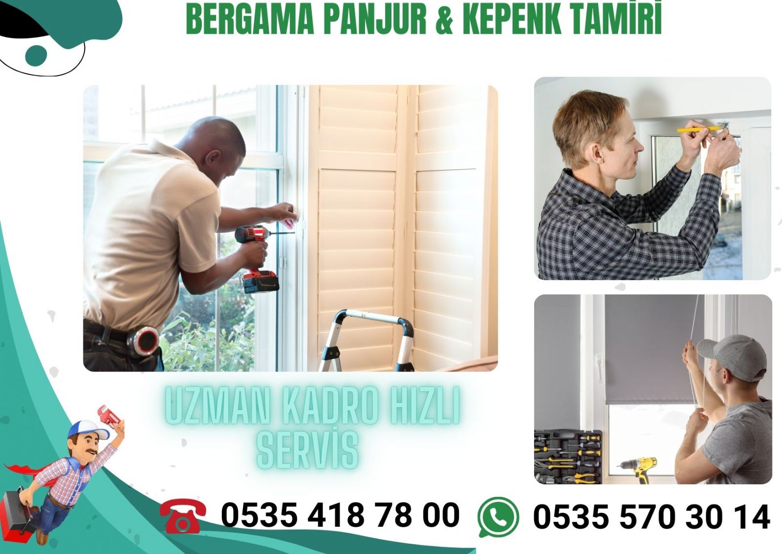Bergama panjur ve kepenk tamiri